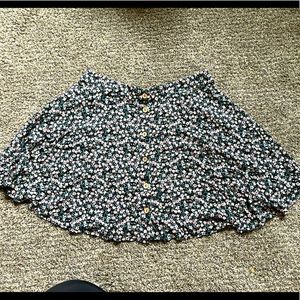 Maurices floral skirt flirty fun Y2k